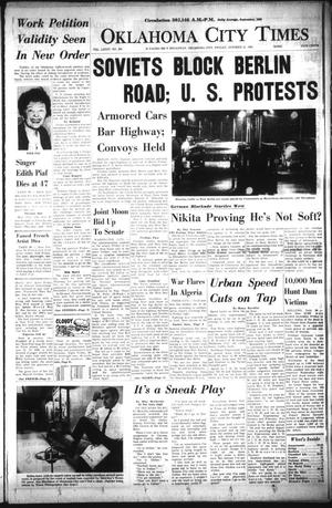 Oklahoma City Times (Oklahoma City, Okla.), Vol. 74, No. 204, Ed. 2 Friday, October 11, 1963