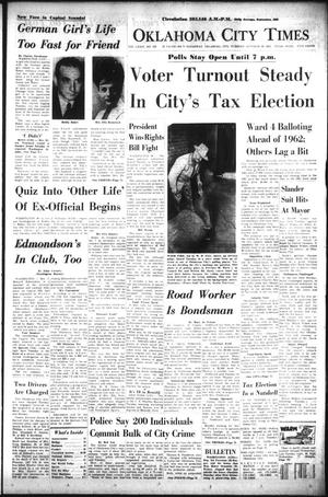 Oklahoma City Times (Oklahoma City, Okla.), Vol. 74, No. 219, Ed. 1 Tuesday, October 29, 1963