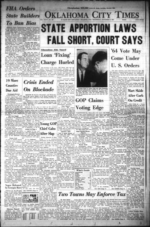 Oklahoma City Times (Oklahoma City, Okla.), Vol. 74, No. 226, Ed. 2 Wednesday, November 6, 1963