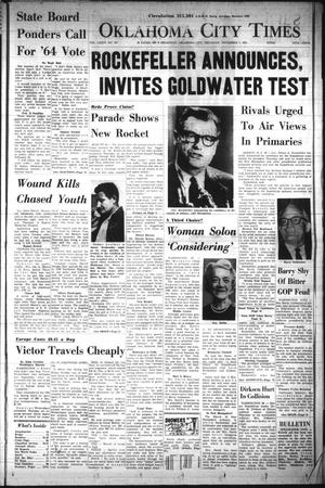 Oklahoma City Times (Oklahoma City, Okla.), Vol. 74, No. 227, Ed. 2 Thursday, November 7, 1963
