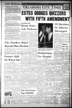 Oklahoma City Times (Oklahoma City, Okla.), Vol. 74, No. 231, Ed. 3 Tuesday, November 12, 1963
