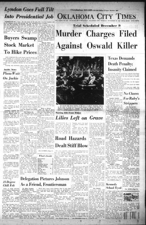 Oklahoma City Times (Oklahoma City, Okla.), Vol. 74, No. 243, Ed. 1 Tuesday, November 26, 1963
