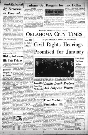 Oklahoma City Times (Oklahoma City, Okla.), Vol. 74, No. 251, Ed. 1 Thursday, December 5, 1963