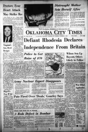 Oklahoma City Times (Oklahoma City, Okla.), Vol. 76, No. 230, Ed. 1 Thursday, November 11, 1965
