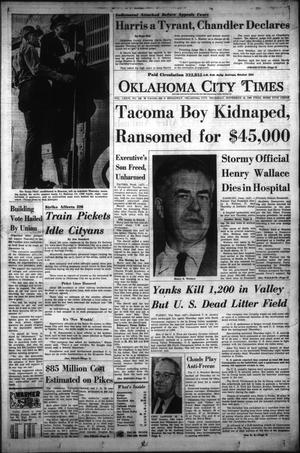 Oklahoma City Times (Oklahoma City, Okla.), Vol. 76, No. 236, Ed. 1 Thursday, November 18, 1965