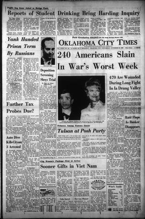 Oklahoma City Times (Oklahoma City, Okla.), Vol. 76, No. 241, Ed. 1 Wednesday, November 24, 1965