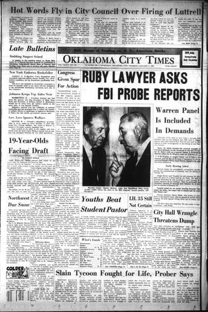 Oklahoma City Times (Oklahoma City, Okla.), Vol. 74, No. 279, Ed. 3 Tuesday, January 7, 1964
