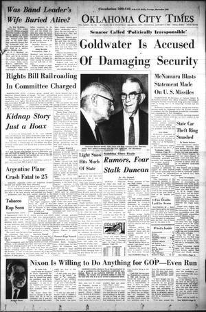 Oklahoma City Times (Oklahoma City, Okla.), Vol. 74, No. 281, Ed. 1 Thursday, January 9, 1964