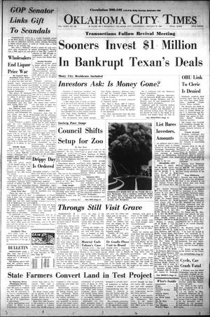 Oklahoma City Times (Oklahoma City, Okla.), Vol. 74, No. 292, Ed. 1 Wednesday, January 22, 1964
