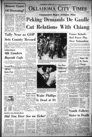 Oklahoma City Times (Oklahoma City, Okla.), Vol. 74, No. 297, Ed. 1 Tuesday, January 28, 1964