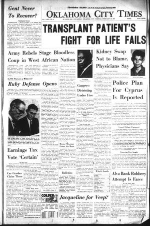 Oklahoma City Times (Oklahoma City, Okla.), Vol. 75, No. 2, Ed. 2 Tuesday, February 18, 1964