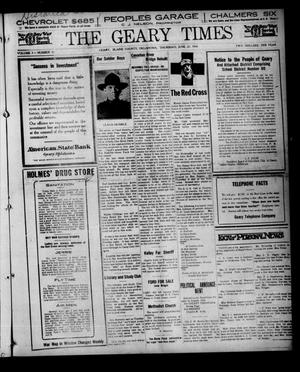 The Geary Times (Geary, Okla.), Vol. 5, No. 32, Ed. 1 Thursday, June 27, 1918