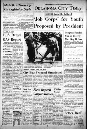 Oklahoma City Times (Oklahoma City, Okla.), Vol. 75, No. 25, Ed. 1 Monday, March 16, 1964