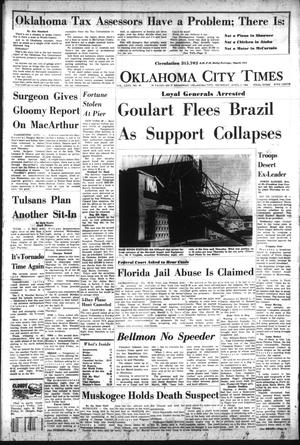 Primary view of object titled 'Oklahoma City Times (Oklahoma City, Okla.), Vol. 75, No. 40, Ed. 1 Thursday, April 2, 1964'.