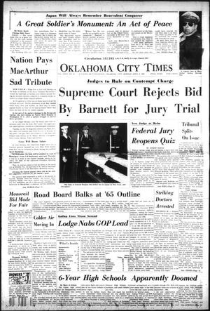 Oklahoma City Times (Oklahoma City, Okla.), Vol. 75, No. 43, Ed. 1 Monday, April 6, 1964