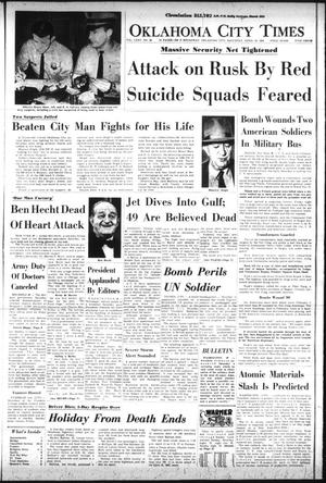 Oklahoma City Times (Oklahoma City, Okla.), Vol. 75, No. 54, Ed. 1 Saturday, April 18, 1964