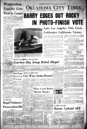 Oklahoma City Times (Oklahoma City, Okla.), Vol. 75, No. 93, Ed. 1 Wednesday, June 3, 1964