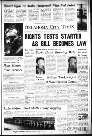 Oklahoma City Times (Oklahoma City, Okla.), Vol. 75, No. 119, Ed. 2 Friday, July 3, 1964