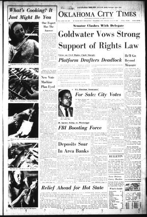 Oklahoma City Times (Oklahoma City, Okla.), Vol. 75, No. 125, Ed. 1 Friday, July 10, 1964