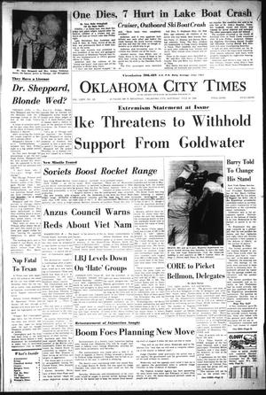Oklahoma City Times (Oklahoma City, Okla.), Vol. 75, No. 132, Ed. 1 Saturday, July 18, 1964