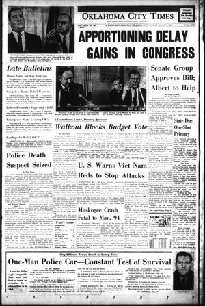 Oklahoma City Times (Oklahoma City, Okla.), Vol. 75, No. 146, Ed. 2 Tuesday, August 4, 1964