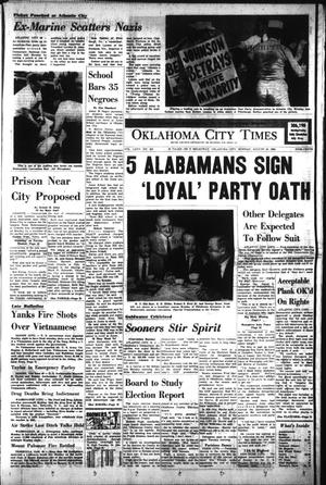 Oklahoma City Times (Oklahoma City, Okla.), Vol. 75, No. 163, Ed. 2 Monday, August 24, 1964