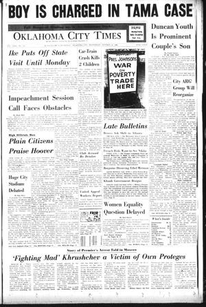 Oklahoma City Times (Oklahoma City, Okla.), Vol. 75, No. 213, Ed. 2 Wednesday, October 21, 1964