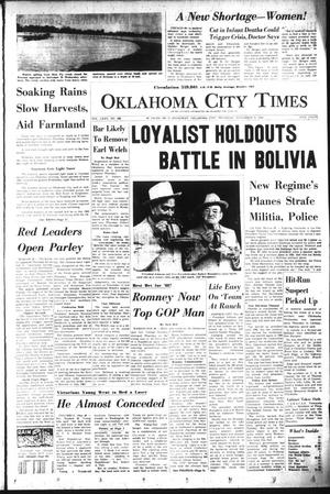 Primary view of object titled 'Oklahoma City Times (Oklahoma City, Okla.), Vol. 75, No. 226, Ed. 3 Thursday, November 5, 1964'.