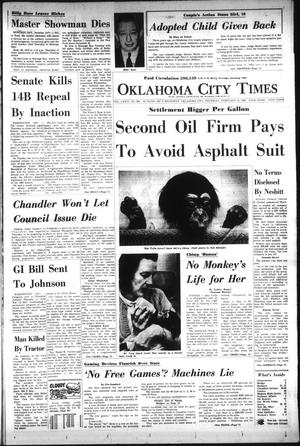 Oklahoma City Times (Oklahoma City, Okla.), Vol. 76, No. 308, Ed. 1 Thursday, February 10, 1966