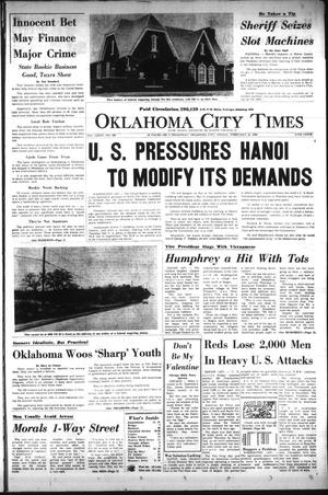 Oklahoma City Times (Oklahoma City, Okla.), Vol. 76, No. 309, Ed. 2 Friday, February 11, 1966