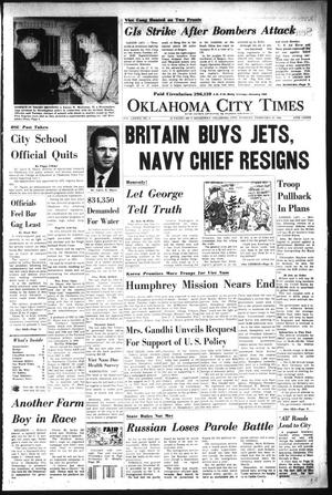 Oklahoma City Times (Oklahoma City, Okla.), Vol. 77, No. 5, Ed. 2 Tuesday, February 22, 1966