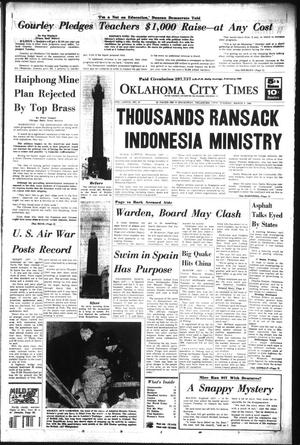 Primary view of object titled 'Oklahoma City Times (Oklahoma City, Okla.), Vol. 77, No. 17, Ed. 2 Tuesday, March 8, 1966'.
