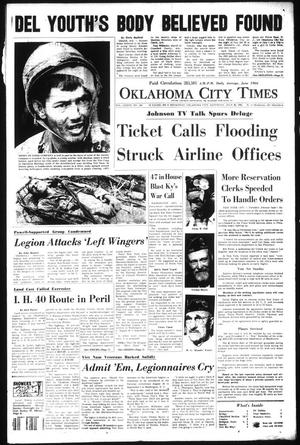 Primary view of object titled 'Oklahoma City Times (Oklahoma City, Okla.), Vol. 77, No. 140, Ed. 1 Saturday, July 30, 1966'.