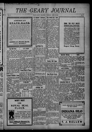 The Geary Journal (Geary, Okla.), Vol. 11, No. 17, Ed. 1 Thursday, June 13, 1912