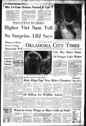 Primary view of object titled 'Oklahoma City Times (Oklahoma City, Okla.), Vol. 77, No. 148, Ed. 1 Tuesday, August 9, 1966'.