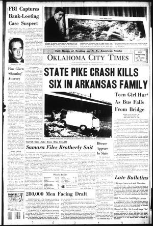 Primary view of object titled 'Oklahoma City Times (Oklahoma City, Okla.), Vol. 77, No. 157, Ed. 2 Friday, August 19, 1966'.