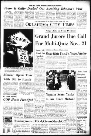 Primary view of object titled 'Oklahoma City Times (Oklahoma City, Okla.), Vol. 77, No. 163, Ed. 1 Friday, August 26, 1966'.