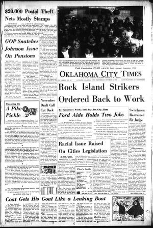 Oklahoma City Times (Oklahoma City, Okla.), Vol. 77, No. 203, Ed. 1 Wednesday, October 12, 1966