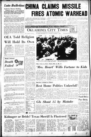 Oklahoma City Times (Oklahoma City, Okla.), Vol. 77, No. 216, Ed. 2 Thursday, October 27, 1966