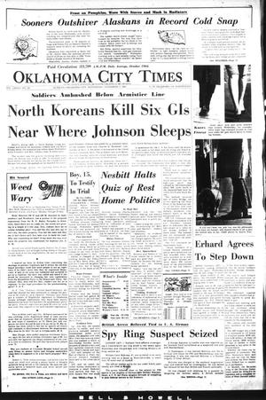 Primary view of object titled 'Oklahoma City Times (Oklahoma City, Okla.), Vol. 77, No. 221, Ed. 1 Wednesday, November 2, 1966'.