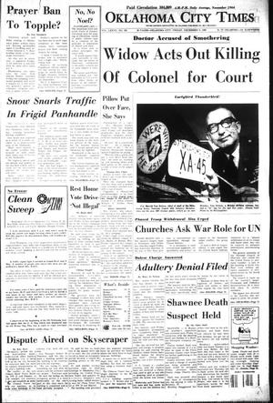 Primary view of object titled 'Oklahoma City Times (Oklahoma City, Okla.), Vol. 77, No. 253, Ed. 1 Friday, December 9, 1966'.