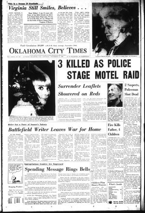 Primary view of object titled 'Oklahoma City Times (Oklahoma City, Okla.), Vol. 77, No. 260, Ed. 3 Saturday, December 17, 1966'.
