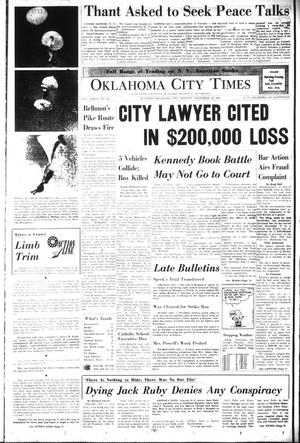 Primary view of object titled 'Oklahoma City Times (Oklahoma City, Okla.), Vol. 77, No. 261, Ed. 2 Monday, December 19, 1966'.