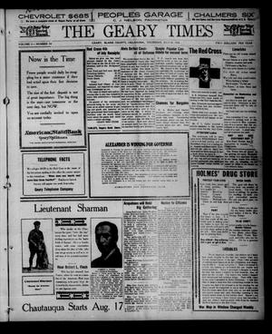 The Geary Times (Geary, Okla.), Vol. 5, No. 35, Ed. 1 Thursday, July 18, 1918