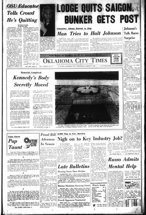 Oklahoma City Times (Oklahoma City, Okla.), Vol. 78, No. 21, Ed. 2 Wednesday, March 15, 1967