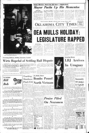 Oklahoma City Times (Oklahoma City, Okla.), Vol. 78, No. 44, Ed. 3 Tuesday, April 11, 1967