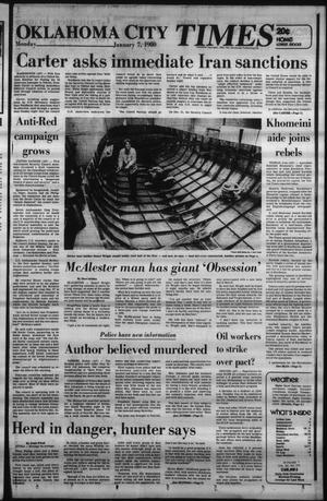 Oklahoma City Times (Oklahoma City, Okla.), Vol. 90, No. 275, Ed. 2 Monday, January 7, 1980