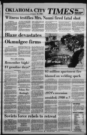 Oklahoma City Times (Oklahoma City, Okla.), Vol. 90, No. 285, Ed. 1 Friday, January 18, 1980