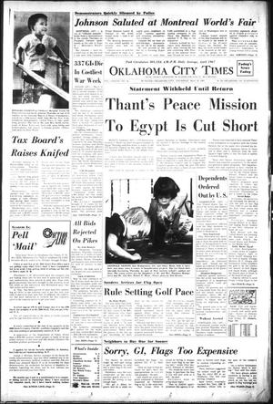 Oklahoma City Times (Oklahoma City, Okla.), Vol. 78, No. 82, Ed. 1 Thursday, May 25, 1967