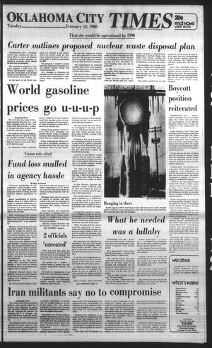 Oklahoma City Times (Oklahoma City, Okla.), Vol. 90, No. 306, Ed. 1 Tuesday, February 12, 1980